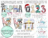 New Release Bundle 11/09/21 - Save 50% - 7 Total Designs