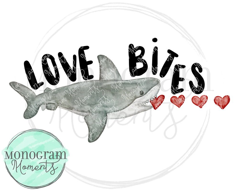 Valentine's Day Shark - Love Bites