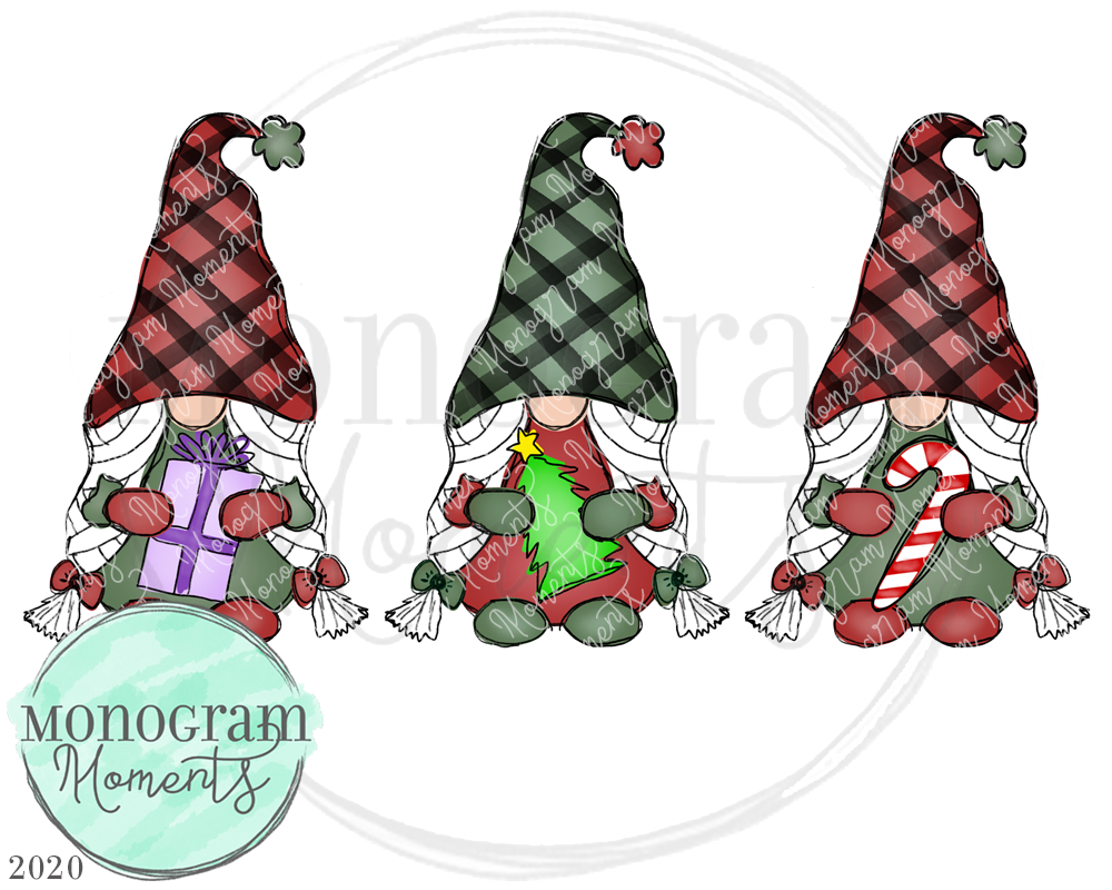 Girl's Christmas Gnomes