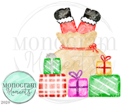 Girl's Santa & Presents