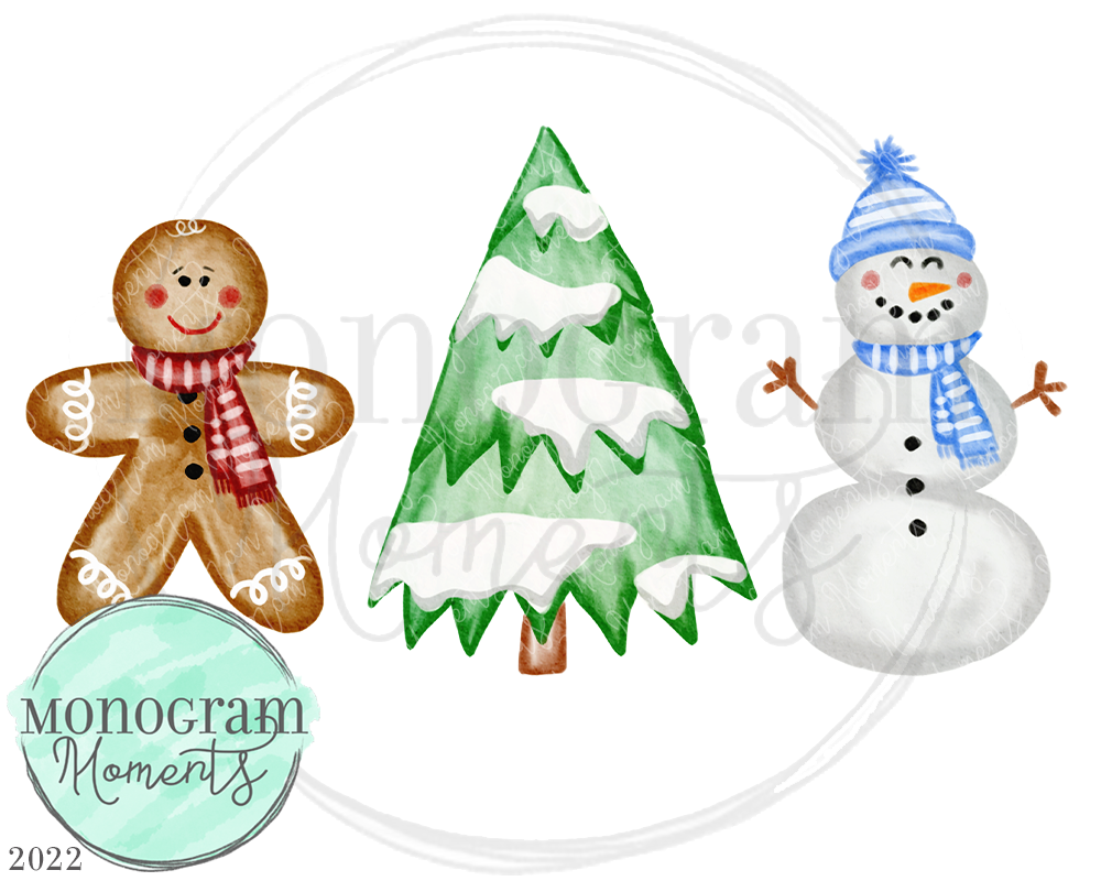 Winter Trio – Monogram Moments