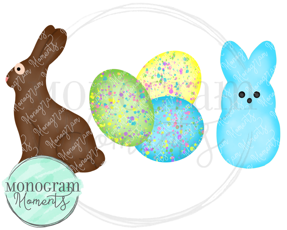 Boy's Easter Candy Trio