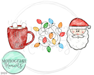Hot Cocoa Christmas Lights Trio