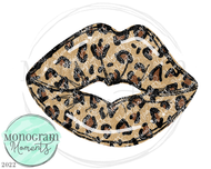 Distressed Leopard Lips