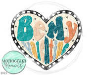 Boy's Retro Be My Valentine