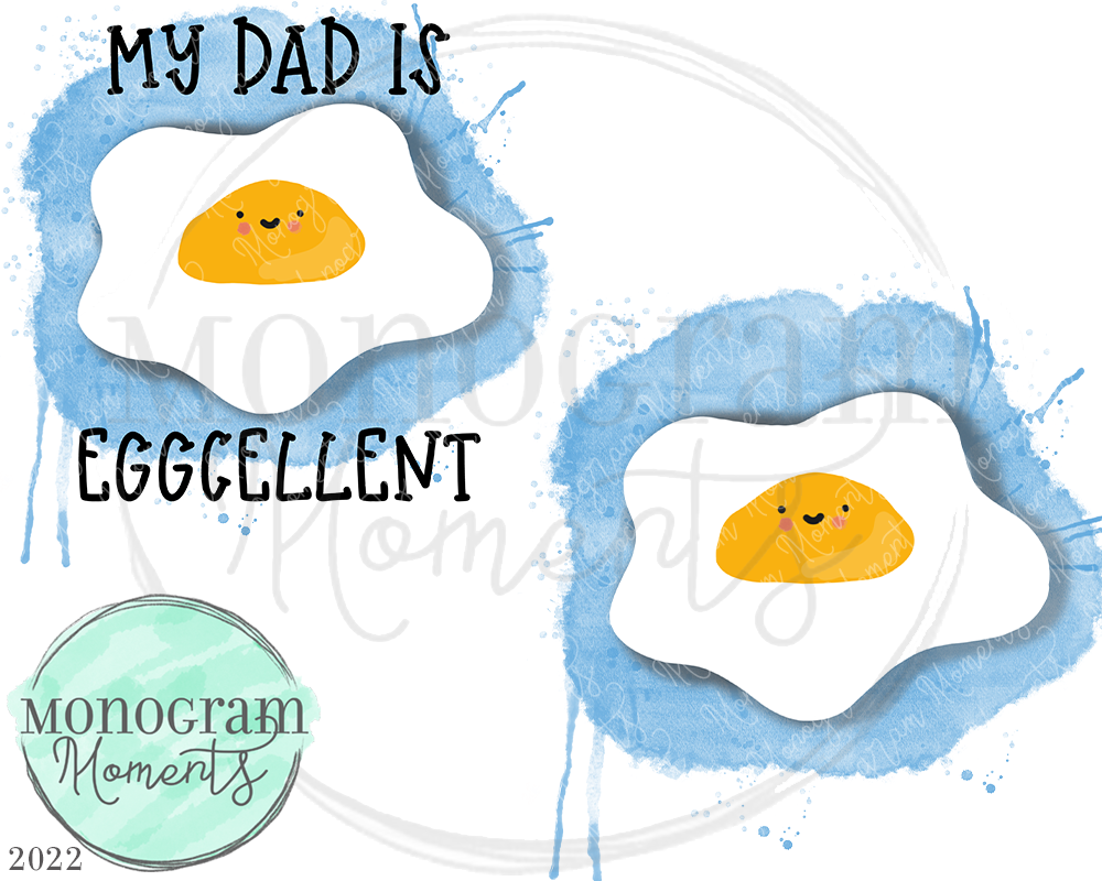 Blue Eggcellent Egg
