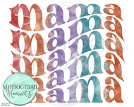 Fall Mama Retro
