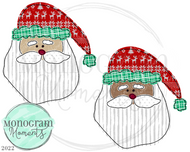Red Santa Pattern