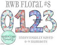 RWB Floral #s