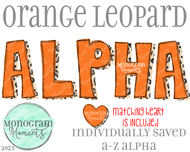 Orange Leopard Alpha