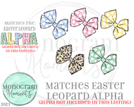 Easter Bows
