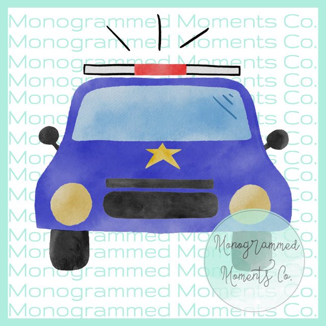 Boy's Cop Car