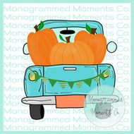 Light Blue Fall Truck