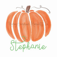Orange Pastel Pumpkin
