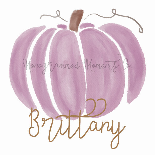 Purple Pastel Pumpkin