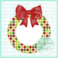 Retro Christmas Wreath