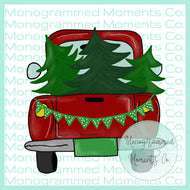 Vintage Truck & Christmas Trees