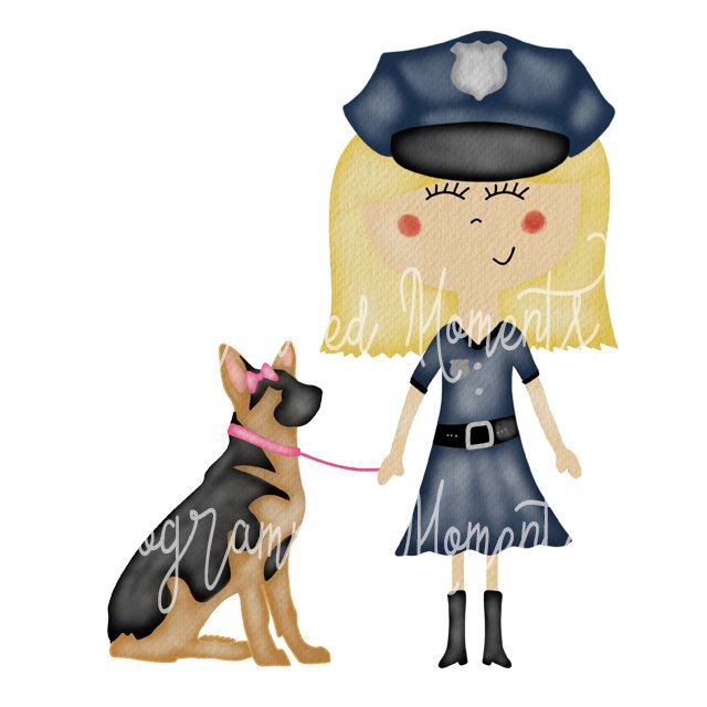 Policewoman Blonde