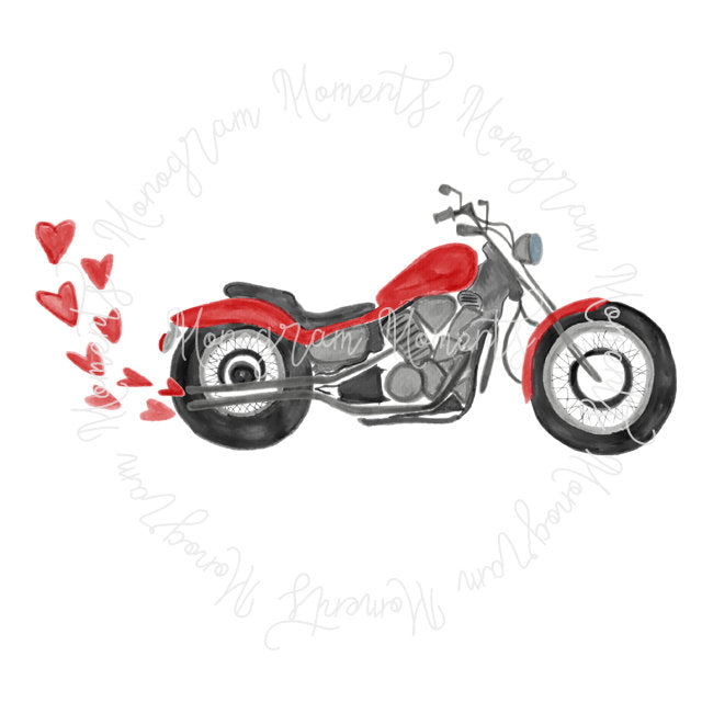 Valentine's Day Motorcycle