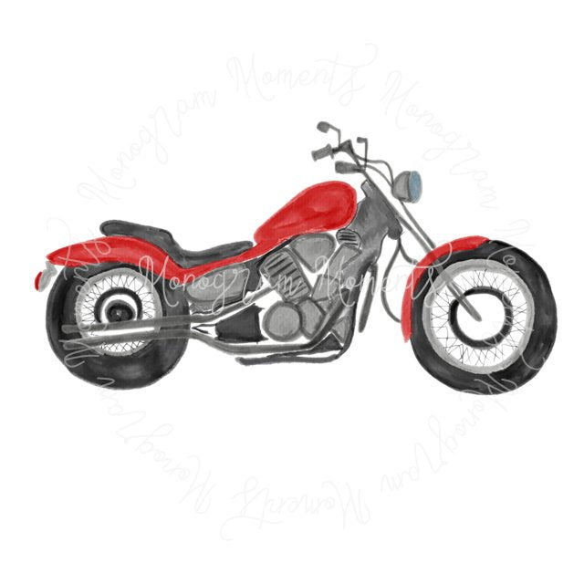 Red Motorcyle
