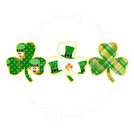 Shamrock Applique Trio