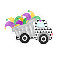 Mardi Gras Dump Truck