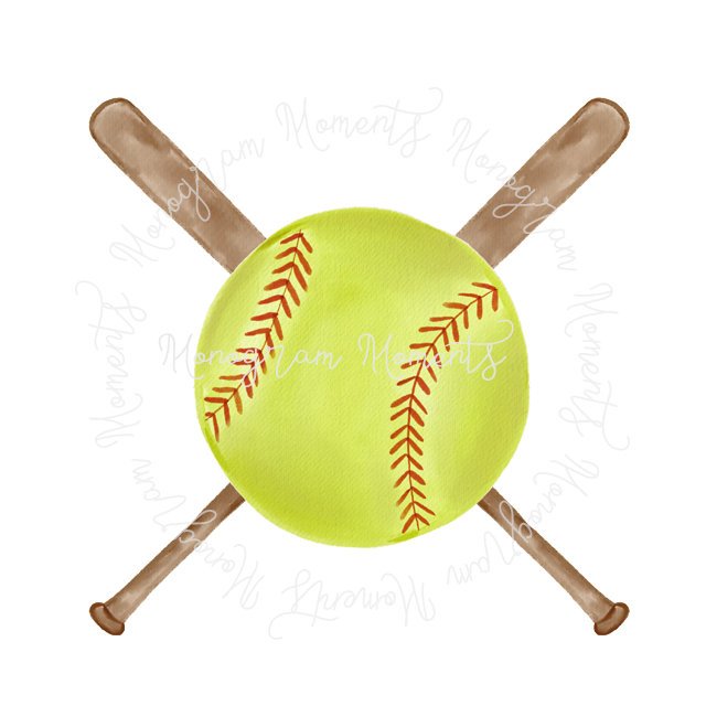 Softball and Bats