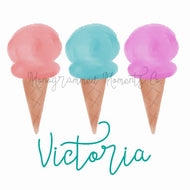 Ice Cream Trio