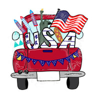 4th of July Vintage Truck
