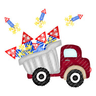 Fireworks Dump Truck