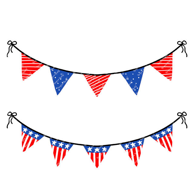 4th of July Bunting Banners (2)