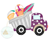 Girls Beach Toys Dump Truck