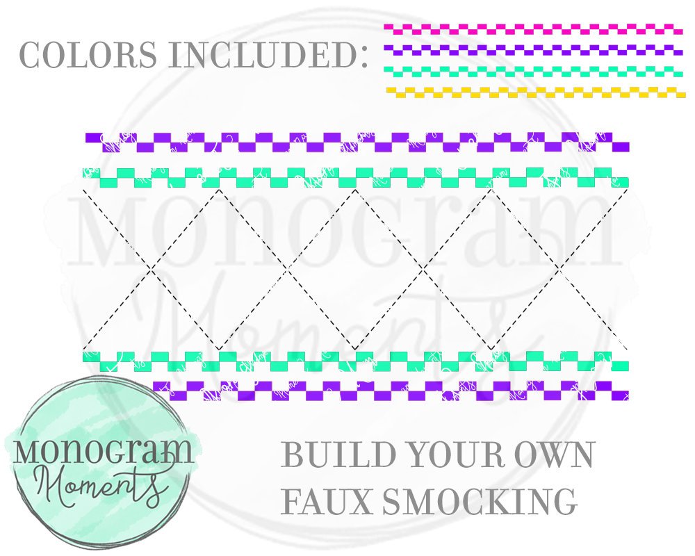 Faux Smocking Build Your Own Bundle 1-Girls