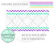 Faux Smocking Build Your Own Bundle 1-Girls
