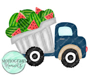 Navy Watermelon Dump Truck