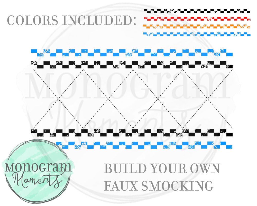 Faux Smocking Build Your Own Bundle 1-Boys – Monogram Moments