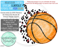 Basketball Half Changeable Leopard Print