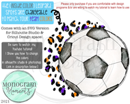 Soccer Half Changeable Leopard Print