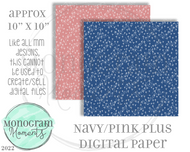 Navy/Pink Plus DP
