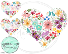 Load image into Gallery viewer, Floral Heart Bundle
