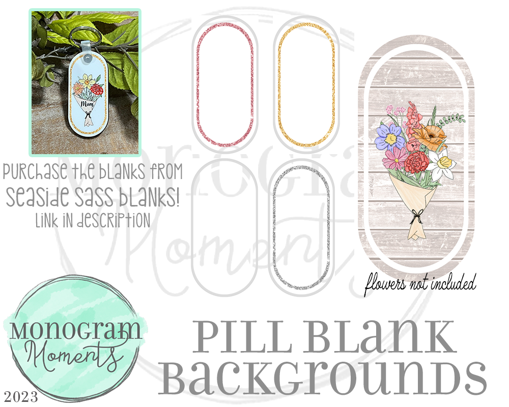 Pill Blank Backgrounds