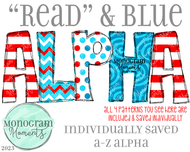 Read & Blue Alpha