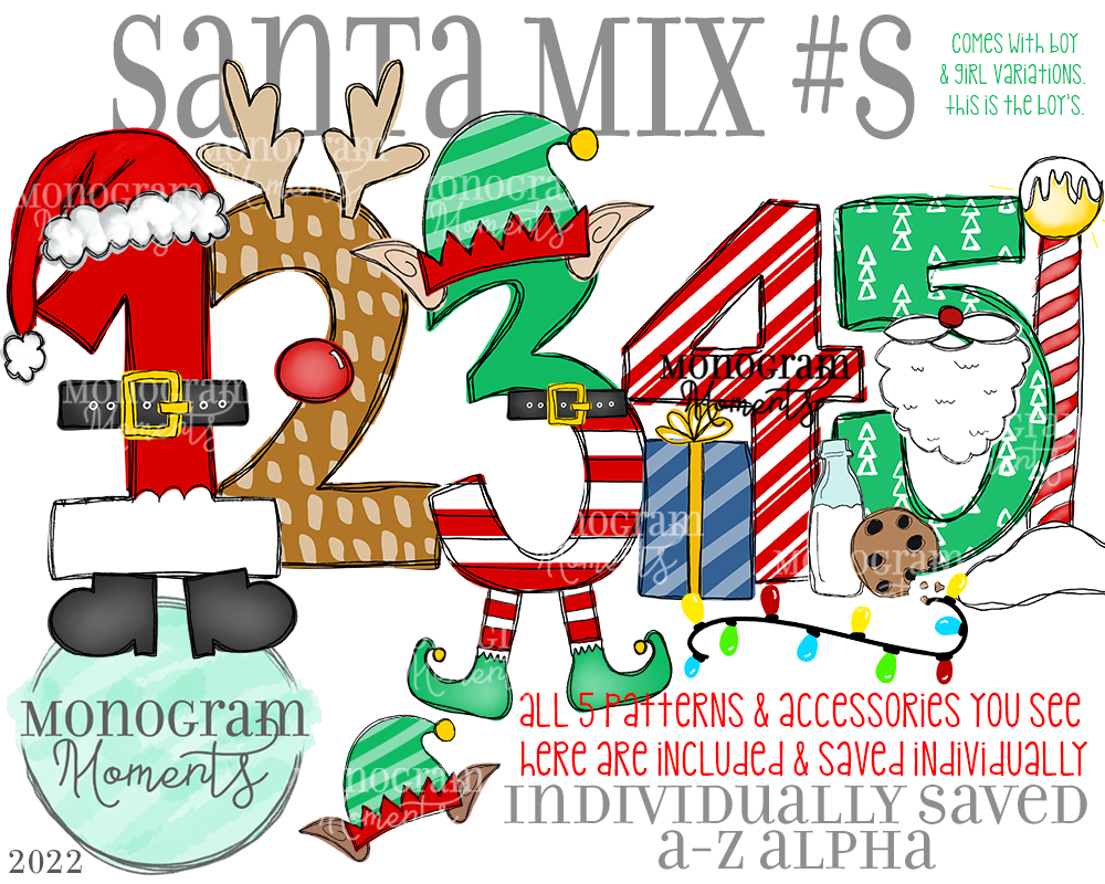 Santa Mix #s